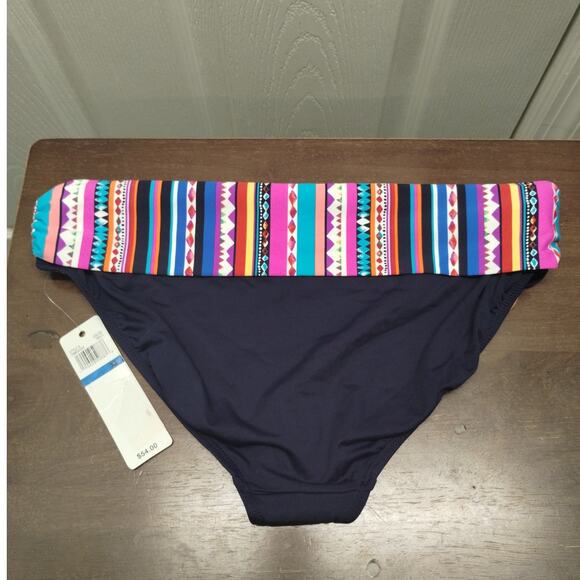 Anne Cole NWT Size XL Multicolor Boho Tribal Swim Separates Bikini Bottom - Picture 2 of 7